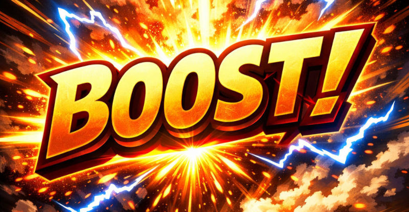 ブーストカード！BOOSTイメージ